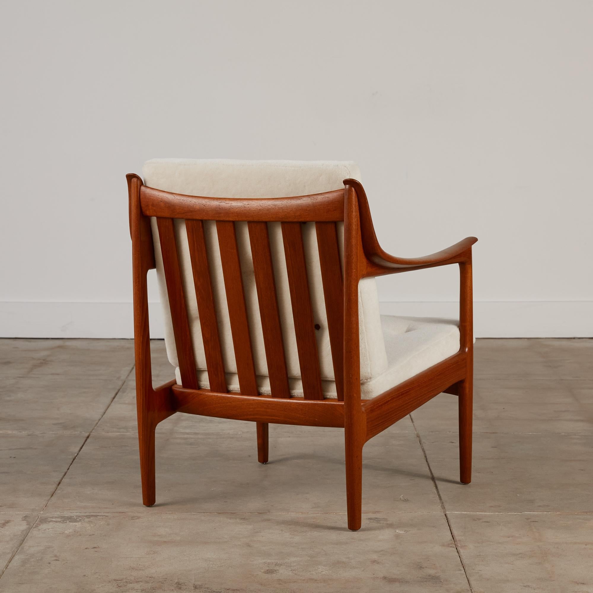 Gerhard Berg Lounge Chair for Westnofa In Excellent Condition In Los Angeles, CA