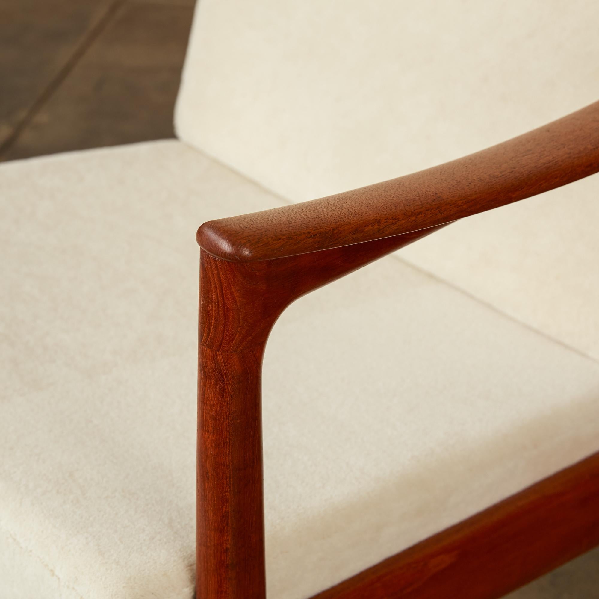 Mid-20th Century Gerhard Berg Lounge Chair for Westnofa