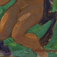 „Nymphen und Satyrn“, Bacchanalien, Mythologie, schwedische Moderne, Paris, Nya Nisse
