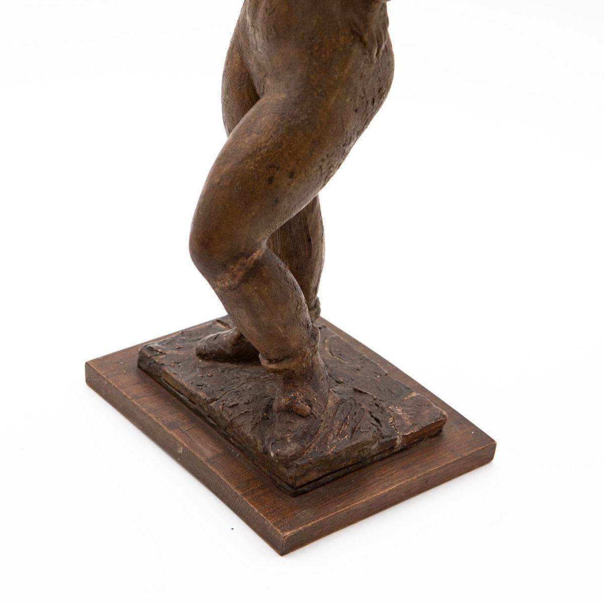 Gerhard Henning, 1929 Studio in gesso di una donna nuda in piedi in vendita 3