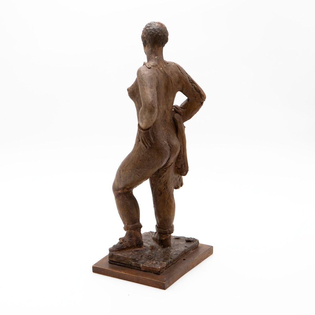 Europeo Gerhard Henning, 1929 Studio in gesso di una donna nuda in piedi in vendita