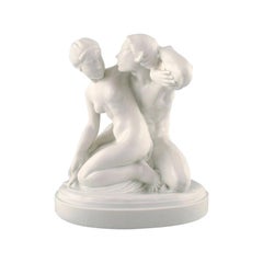 Gerhard Henning for Royal Copenhagen, Amor and Psyche, Figure in China