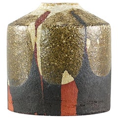 Gerhard Liebenthron Studio Ceramic Vase in Excellent Condition