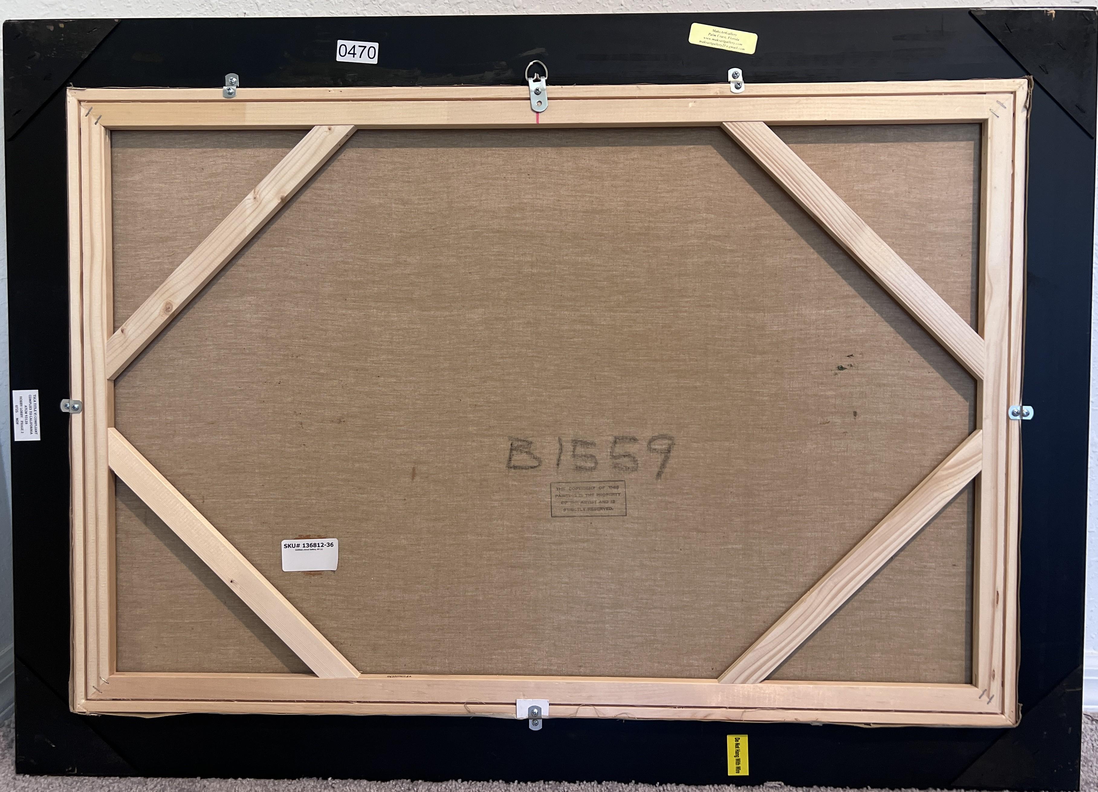 Gerhard Lukas Larsen (German 1911-1965) Oil canvas Vintage, Maritime, Seascape im Angebot 13