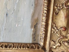 Bomschuiten at Sunset, Marine, Impressionist Seascape