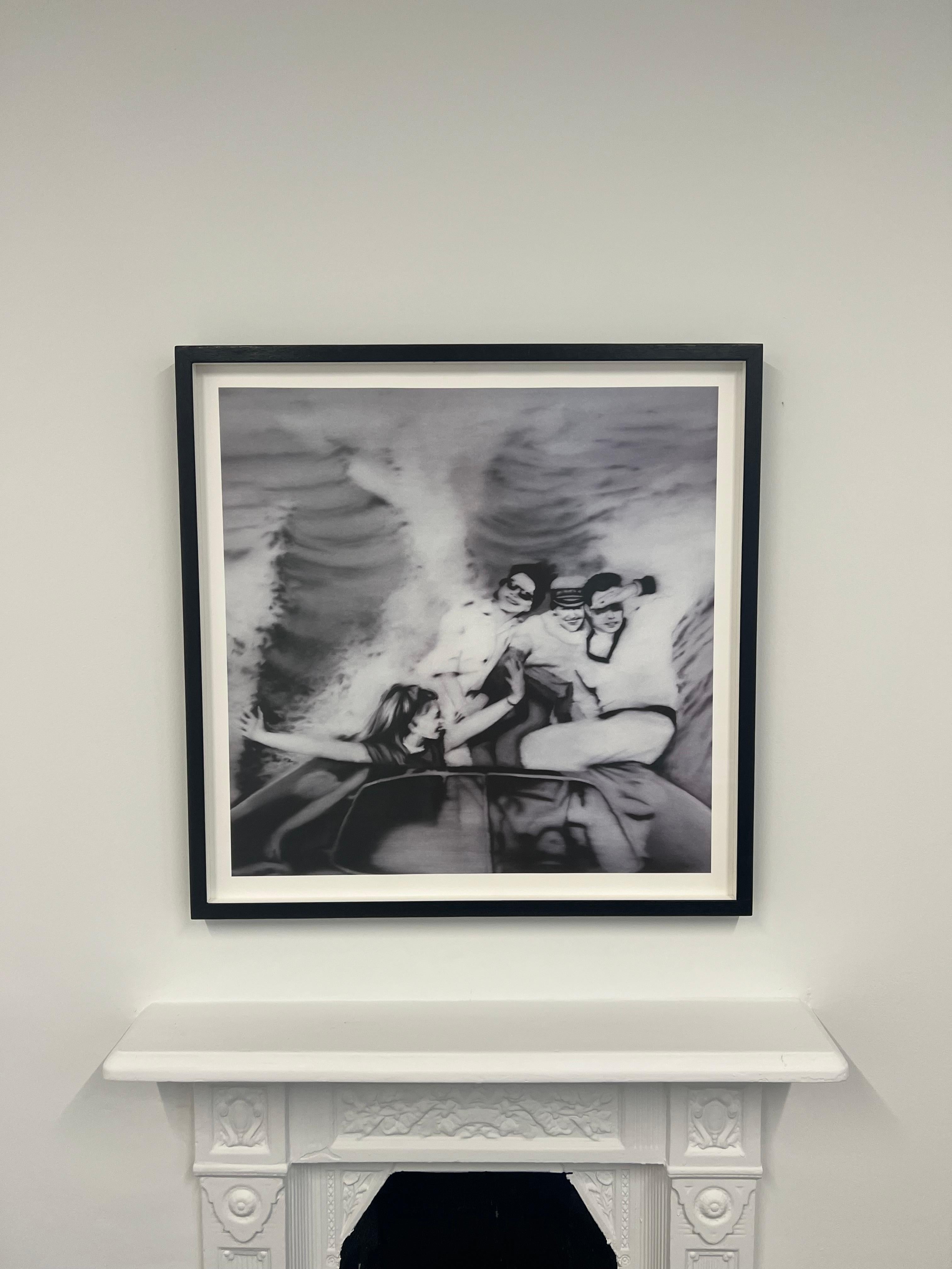 Motorboot by Gerhard Richter - Gray Figurative Print by Gerhard Richter 