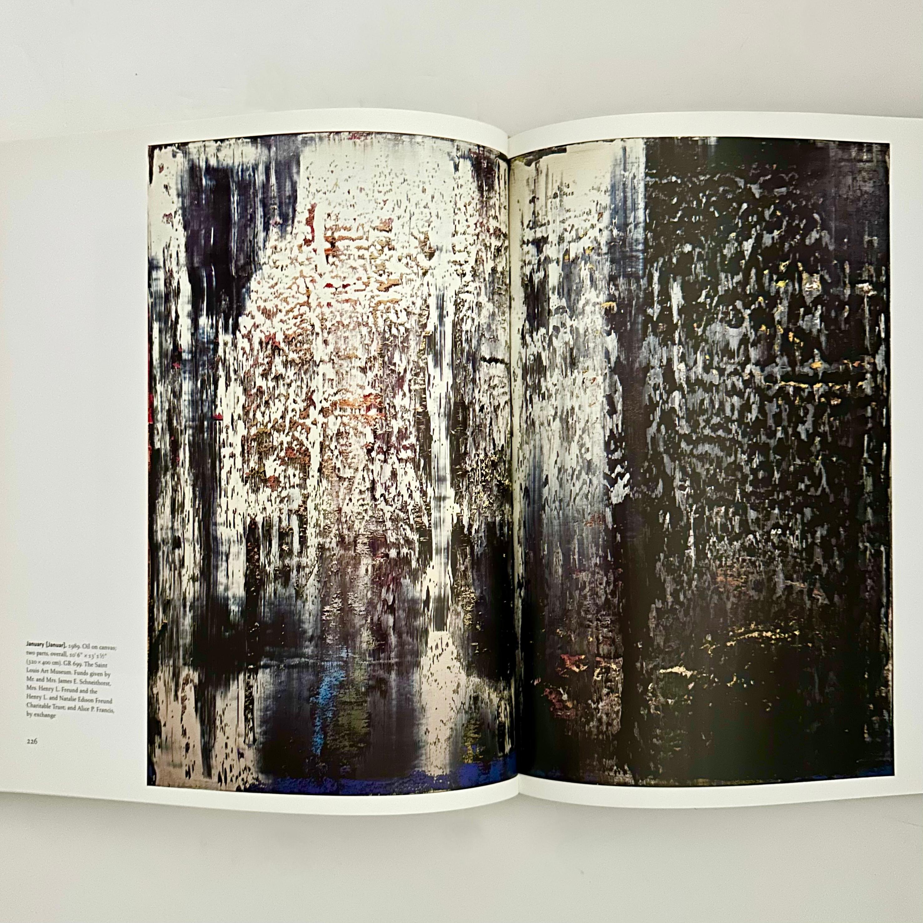Publié par le MoMA, 1ère édition, New York, 2002. Livre relié avec texte en anglais.

Près de 300 planches en couleurs et en noir et blanc.

Du réalisme figuratif austère des années 1960, basé sur la photographie, à l'abstraction gestuelle aux