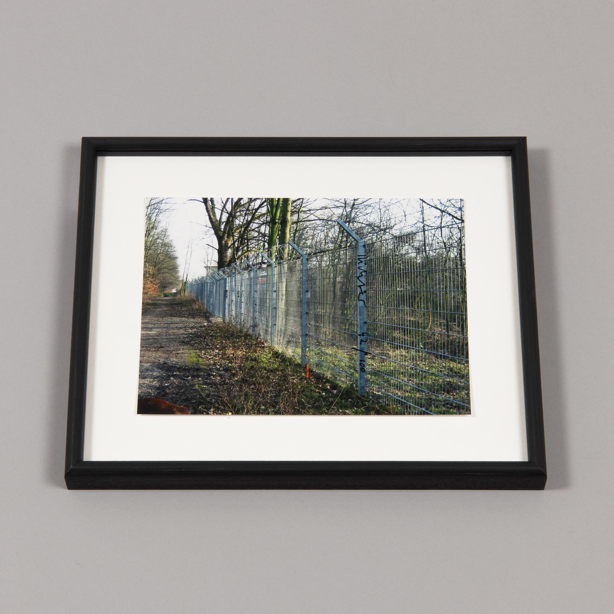 Gerhard Richter, Zaun: Hand-signed Color Photograph, in Artist's Frame For Sale 5