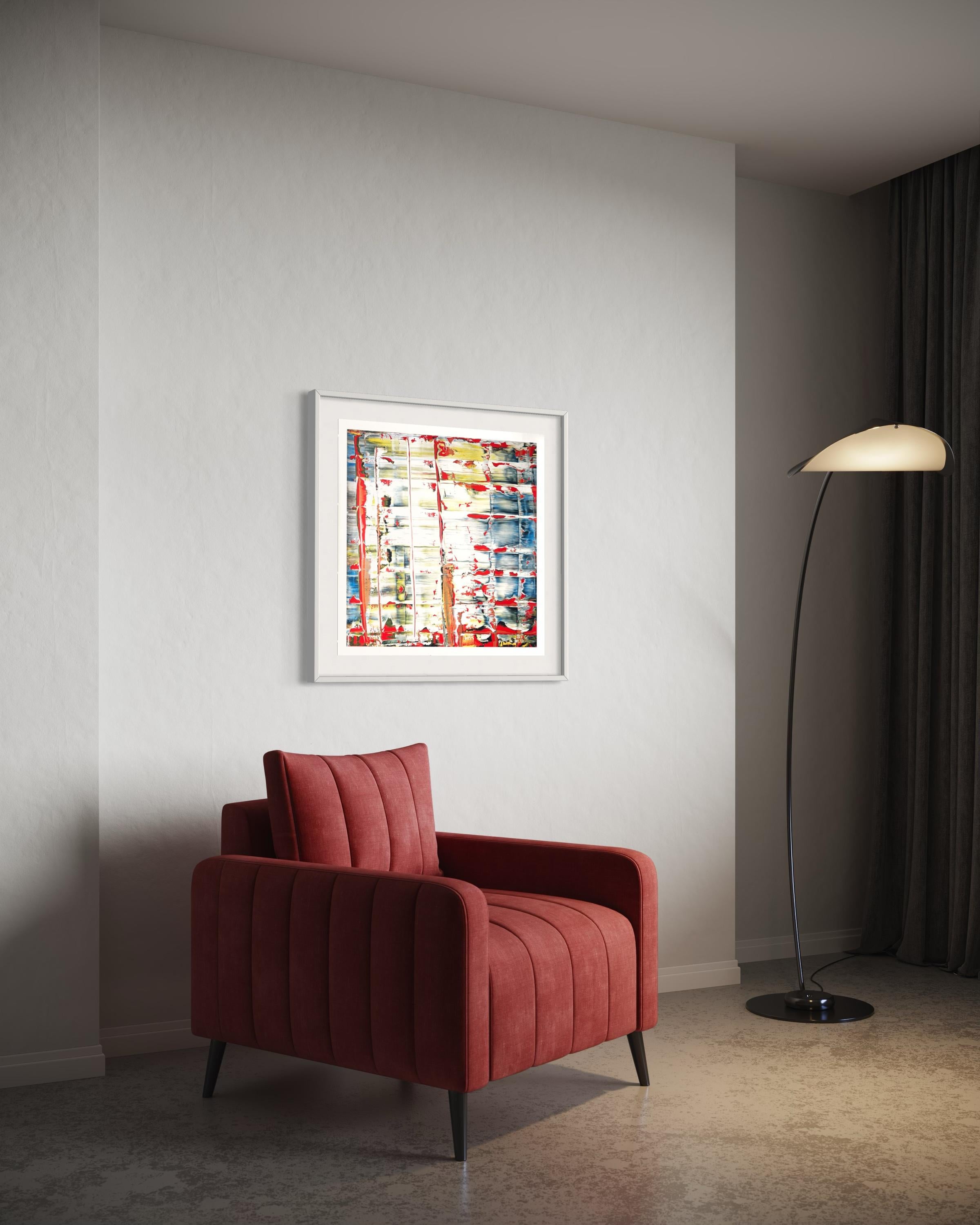 Abstraktes Bild - Print by Gerhard Richter