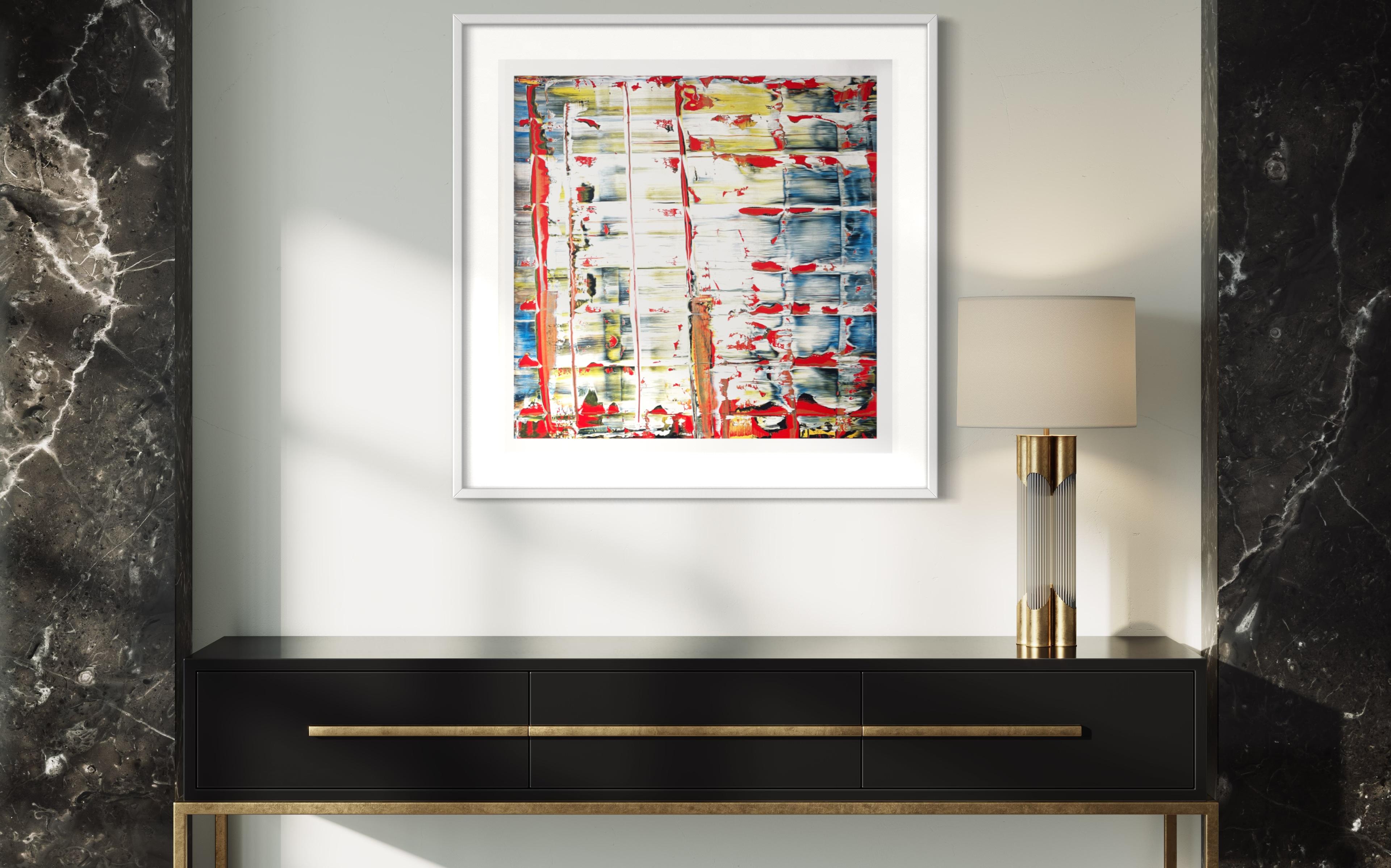 gerhard richter - abstraktes bild