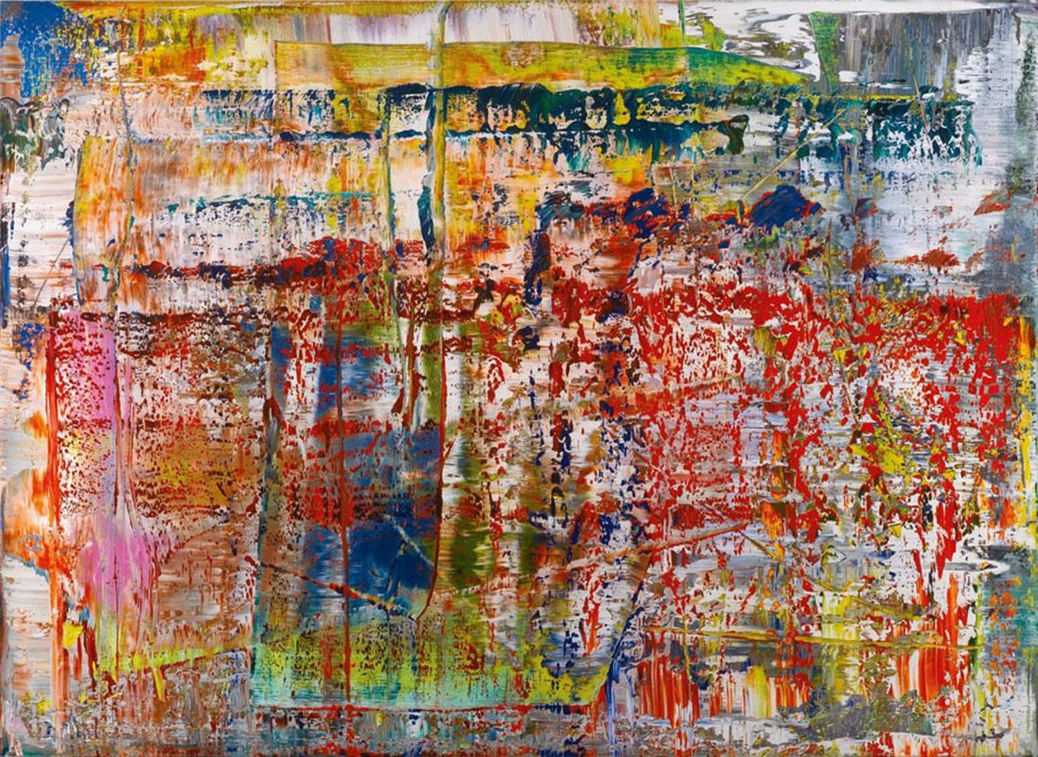 Gerhard Richter - Abstraktes Bild (P1), 1990/2014 For Sale at 1stDibs