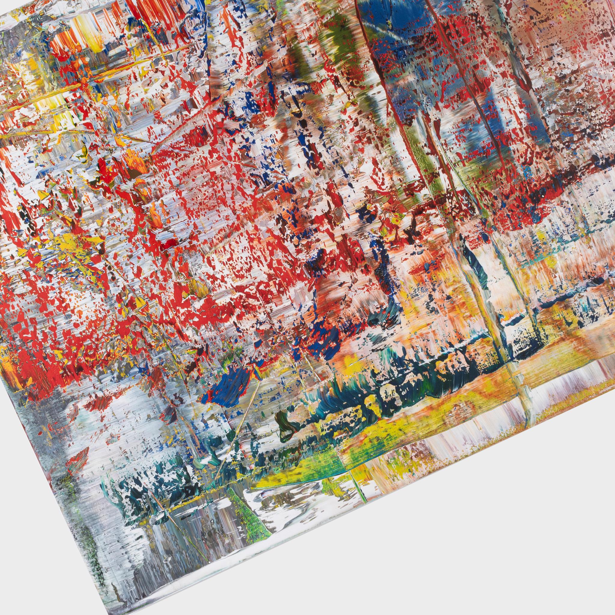 Abstraktes Bild (P1) Gerhard Richter Abstracto colorido impresión en edición limitada 1