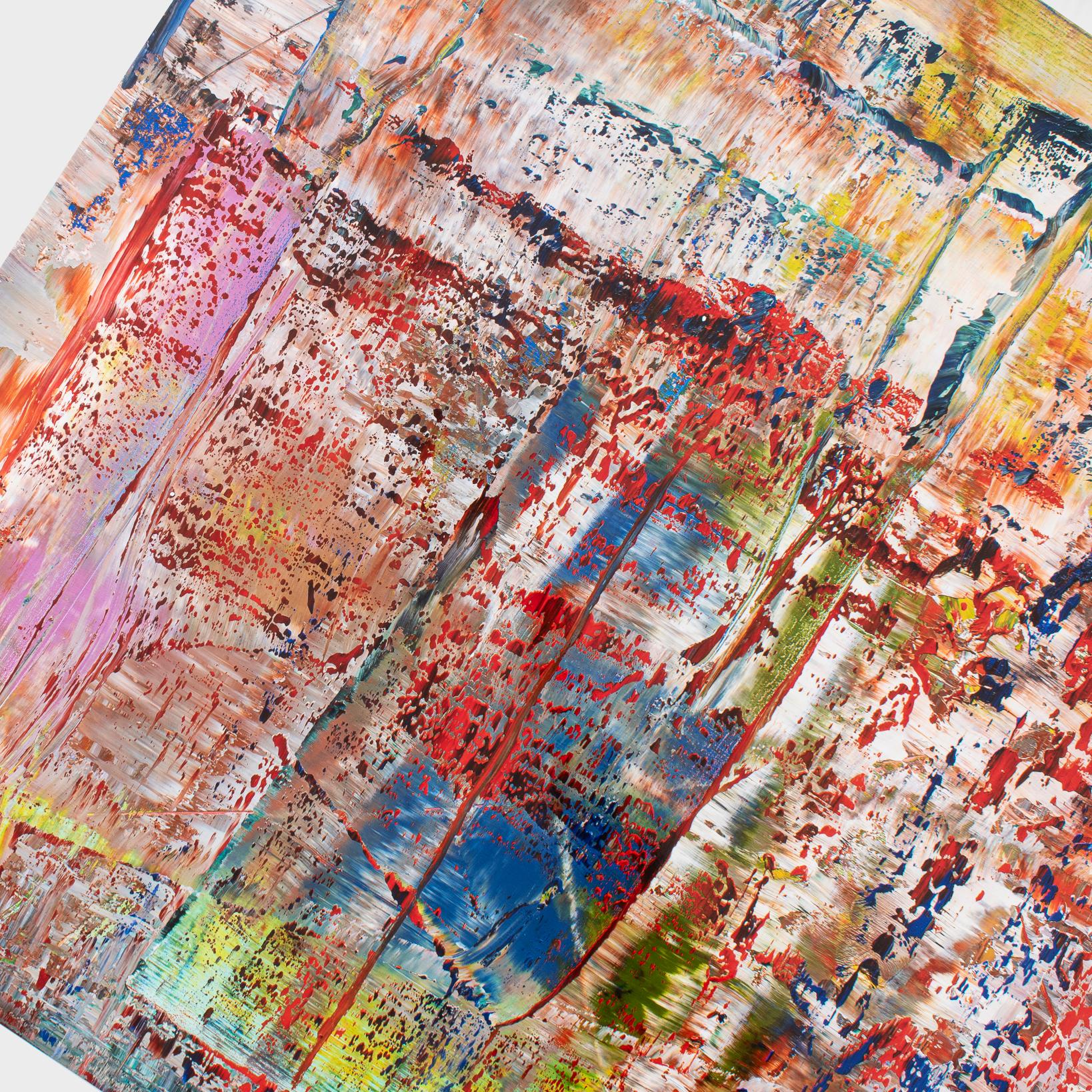 Abstraktes Bild (P1) Gerhard Richter Abstracto colorido impresión en edición limitada 2
