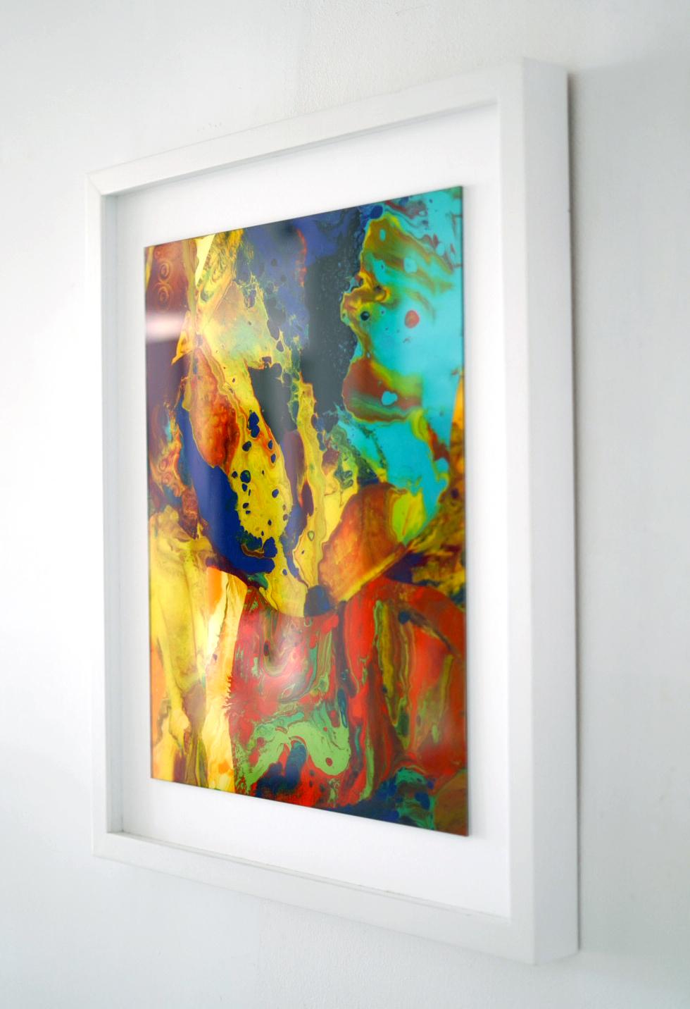 Bagdad [9] - Abstract Expressionist Print by Gerhard Richter
