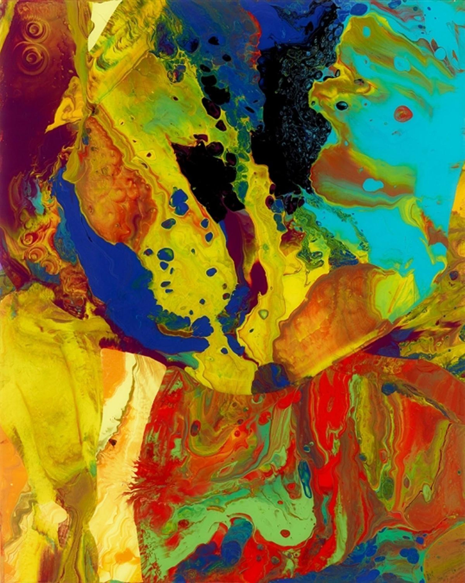 Gerhard Richter Bagdad P9 Abstract Art Contemporary Art