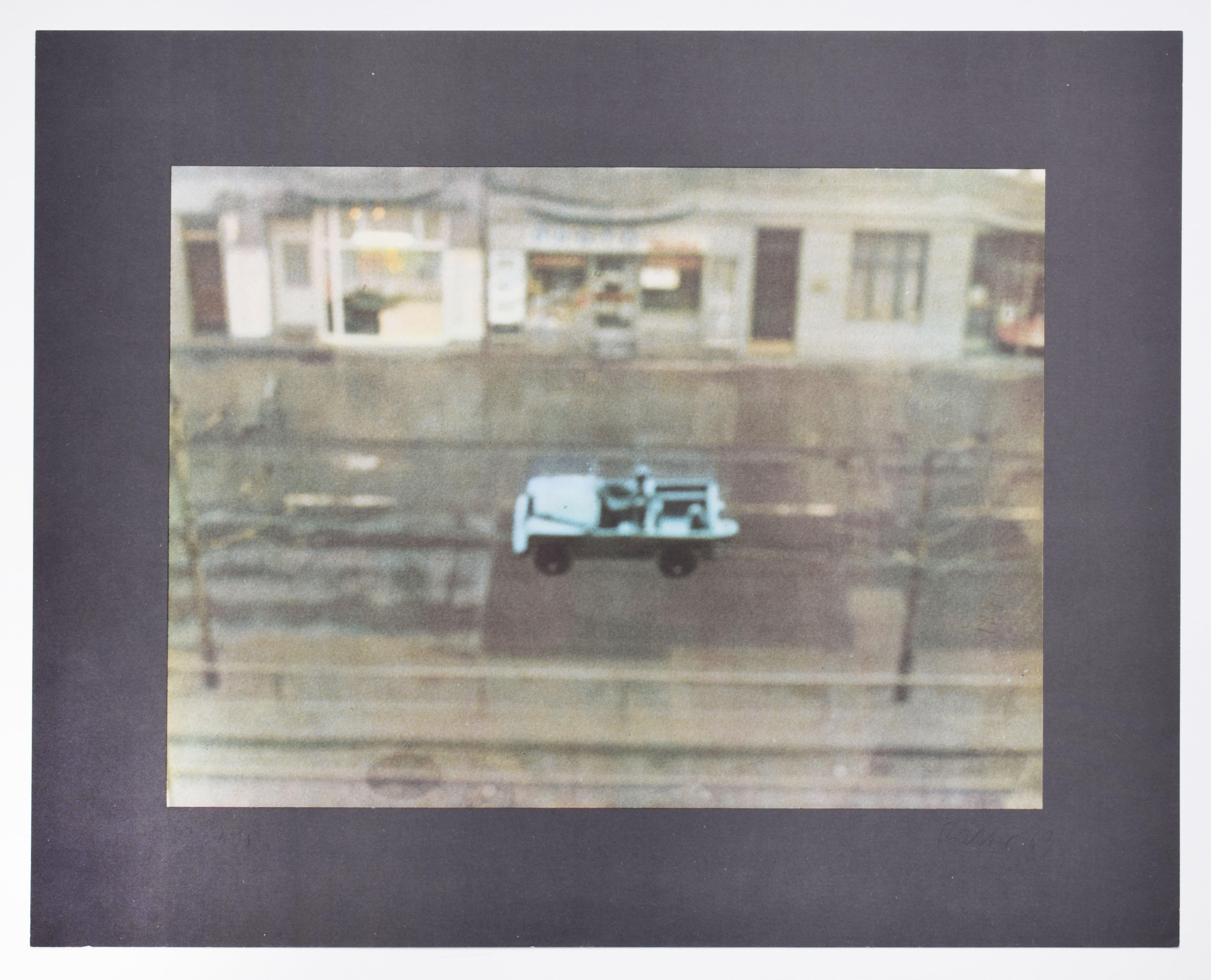 Car - German Realism Car Auto - Print by Gerhard Richter