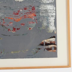FAZ-Übermalung (Éditions CR 122) Peinture de Gerhard Richter, abstraite, tirage unique