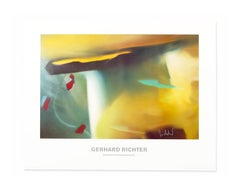 Gerhard Richter, Abstraktes Bild: 1991, Hand Signed Poster, Abstract Art