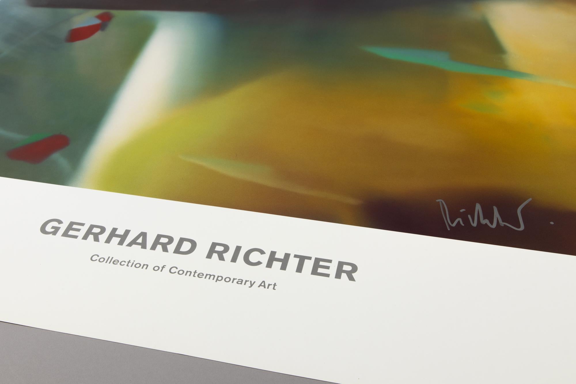 Gerhard Richter, Abstraktes Bild: 1991, Hand-Signed Print, Abstract Art 2