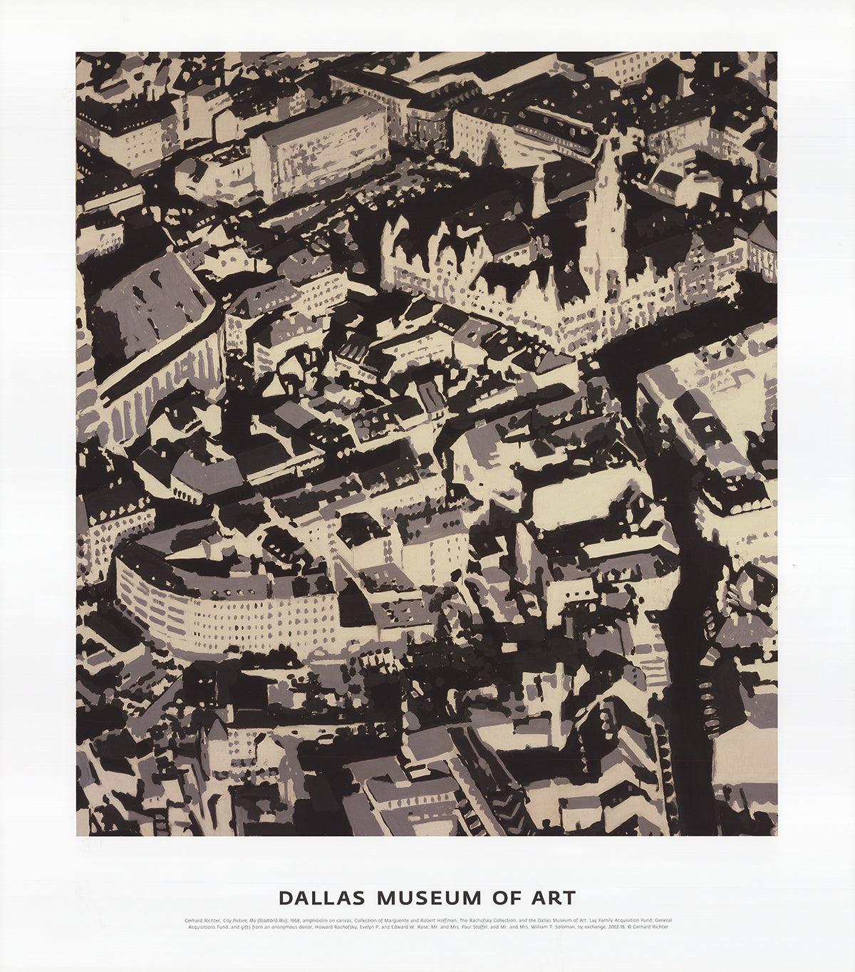 Formato carta: 27,5 x 24 pollici ( 69,85 x 60,96 cm )
Dimensioni dell'immagine: 21,25 x 19,5 pollici ( 53,975 x 49,53 cm )
Incorniciato: No
Condizioni: A: Menta

Ulteriori dettagli: Poster originale di una mostra del Dallas Museum of Art con