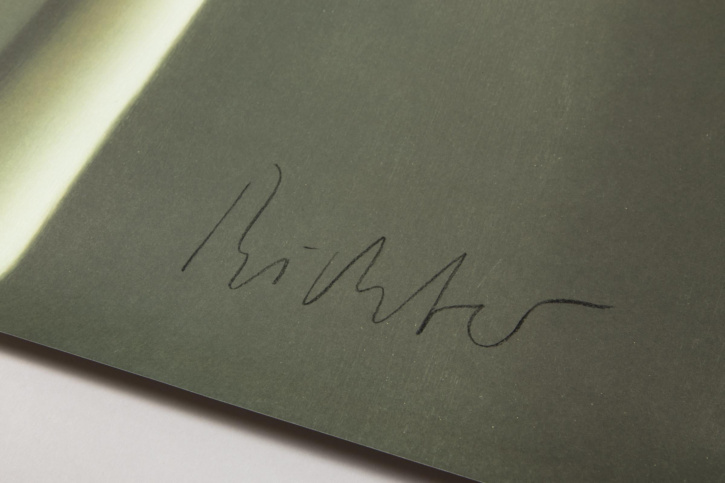 Gerhard Richter, Kerze I (Poster Mönchehaus-Museum): Signed Exhibition Poster For Sale 2