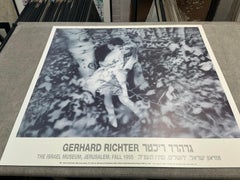 Gerhard Richter 'Amanti nella foresta' 1995- Poster