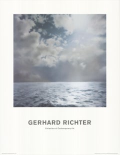 Vintage Gerhard Richter 'Seascape' 1991- Poster