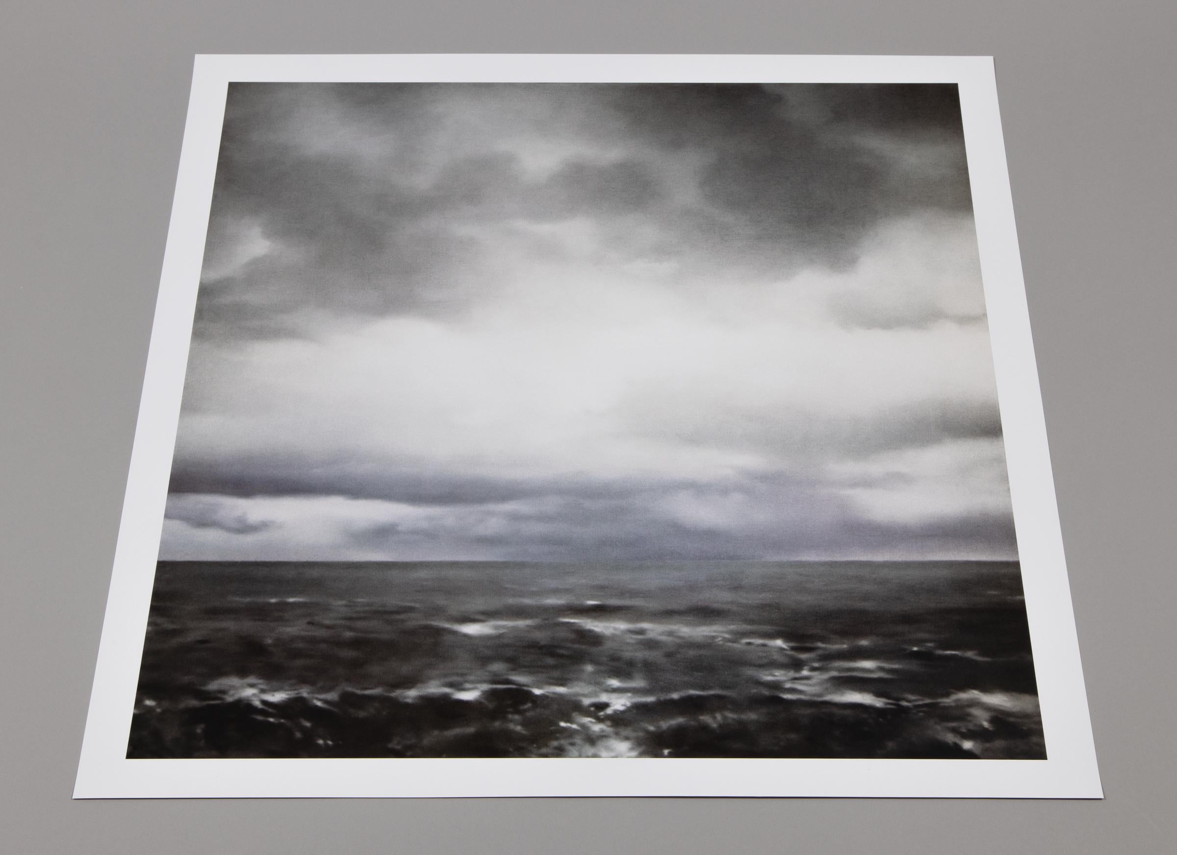 Original-Ausstellungsplakat nach Gerhard Richters Ölgemälde 