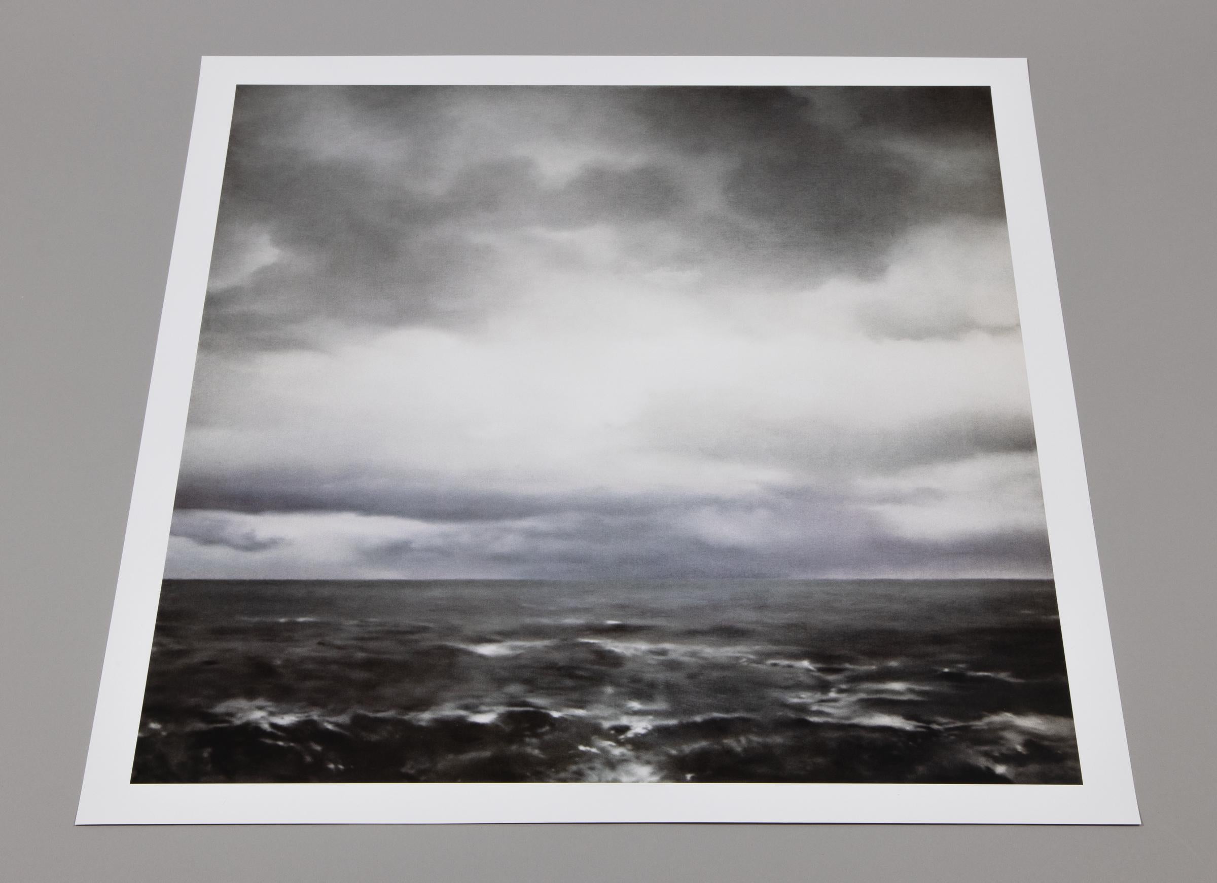 Gerhard Richter, Seestück (bewölkt): Ausstellungsplakat 1