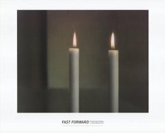 Affiche Gerhard Richter « Two Candles », 1995