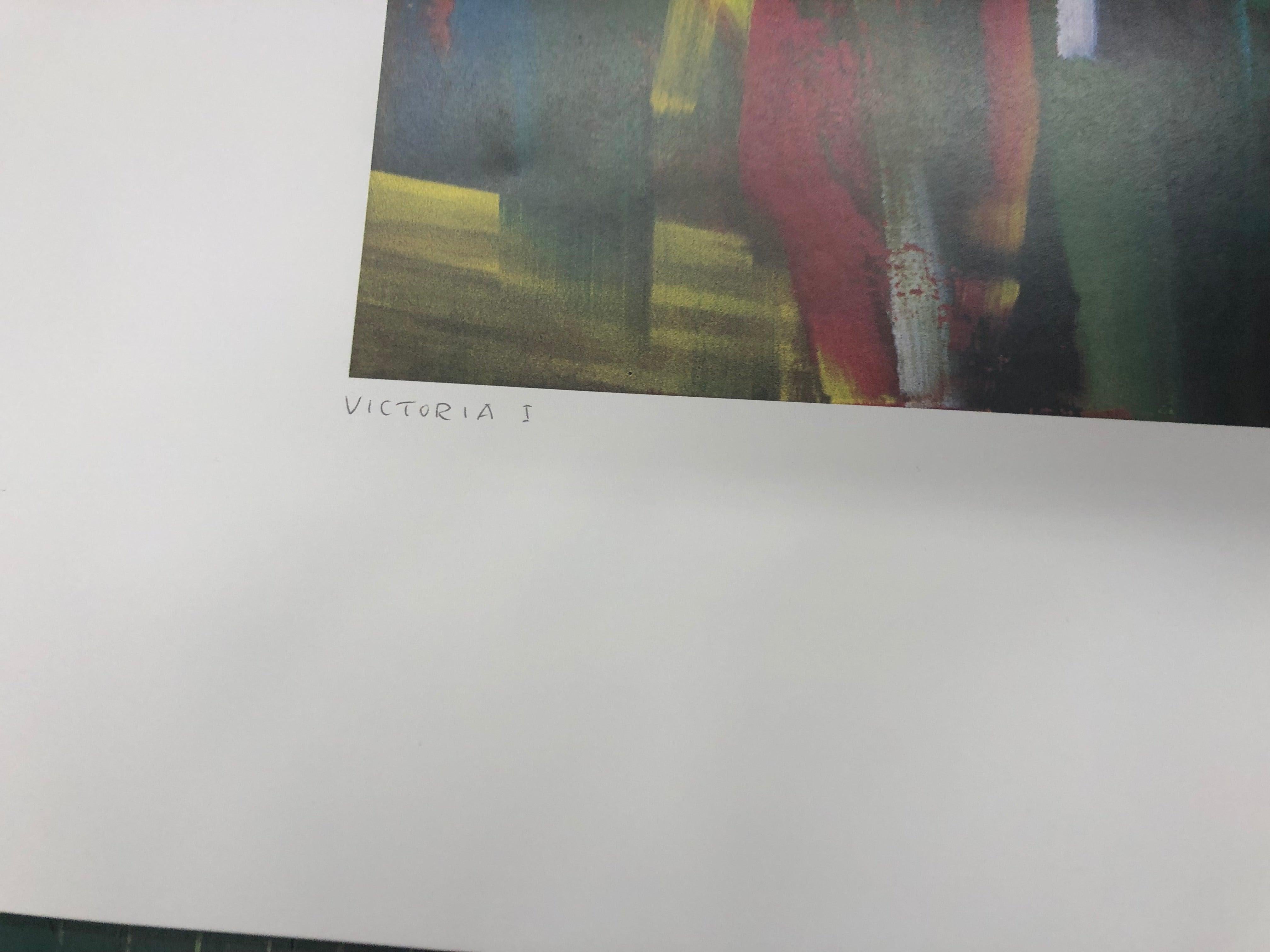 Gerhard Richter-Placa Victoria I firmada Edición limitada en venta 2