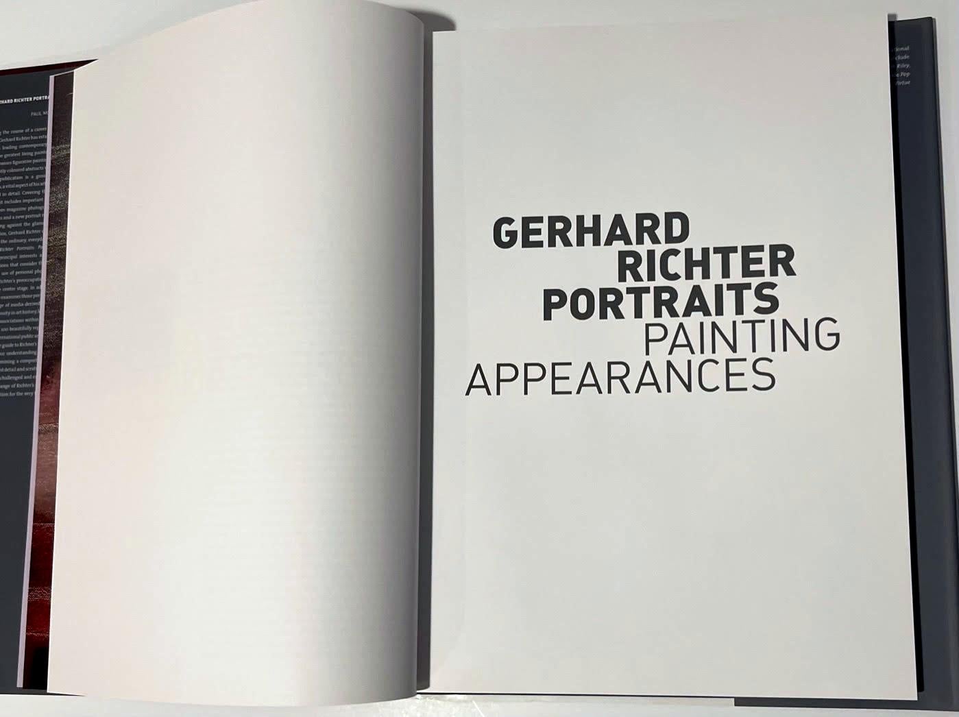 Monograph: GERHARD RICHTER PORTRAITS (official hand signed book - 1 of only 50) For Sale 7