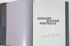 Monograph: GERHARD RICHTER PORTRAITS (official hand signed book - 1 of only 50)