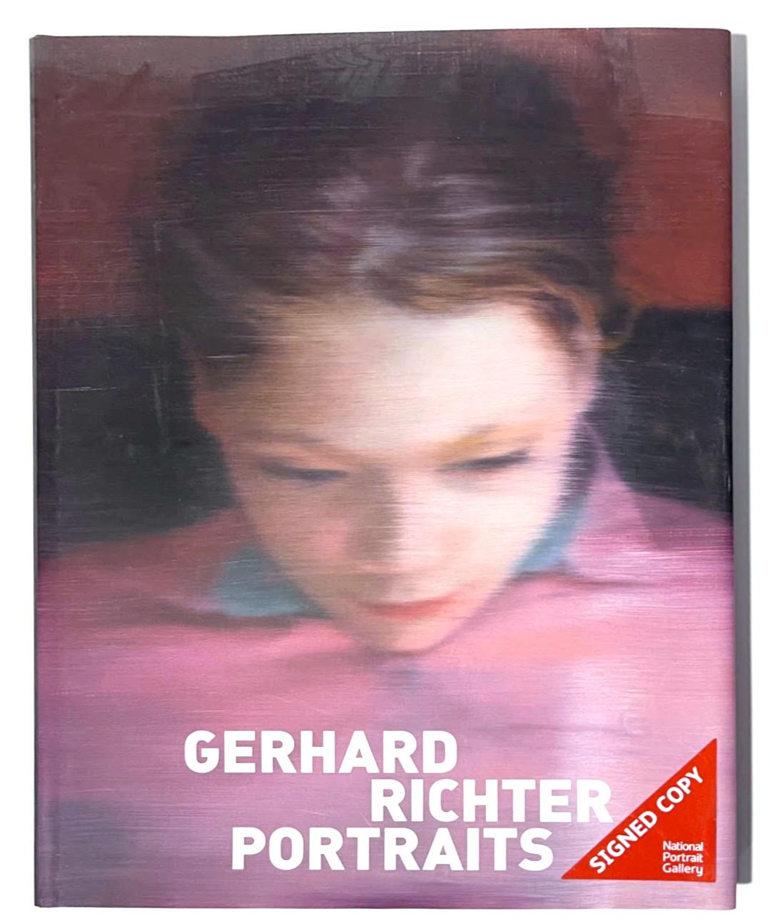 Gerhard Richter
GERHARD RICHTER PORTRAITS (official hand signed copy), 2009
Hardback monograph with dust jacket (official hand signed copy)
Hand signed by Gerhard Richter on the title page; bears red band on the front jacket corner noting that it is