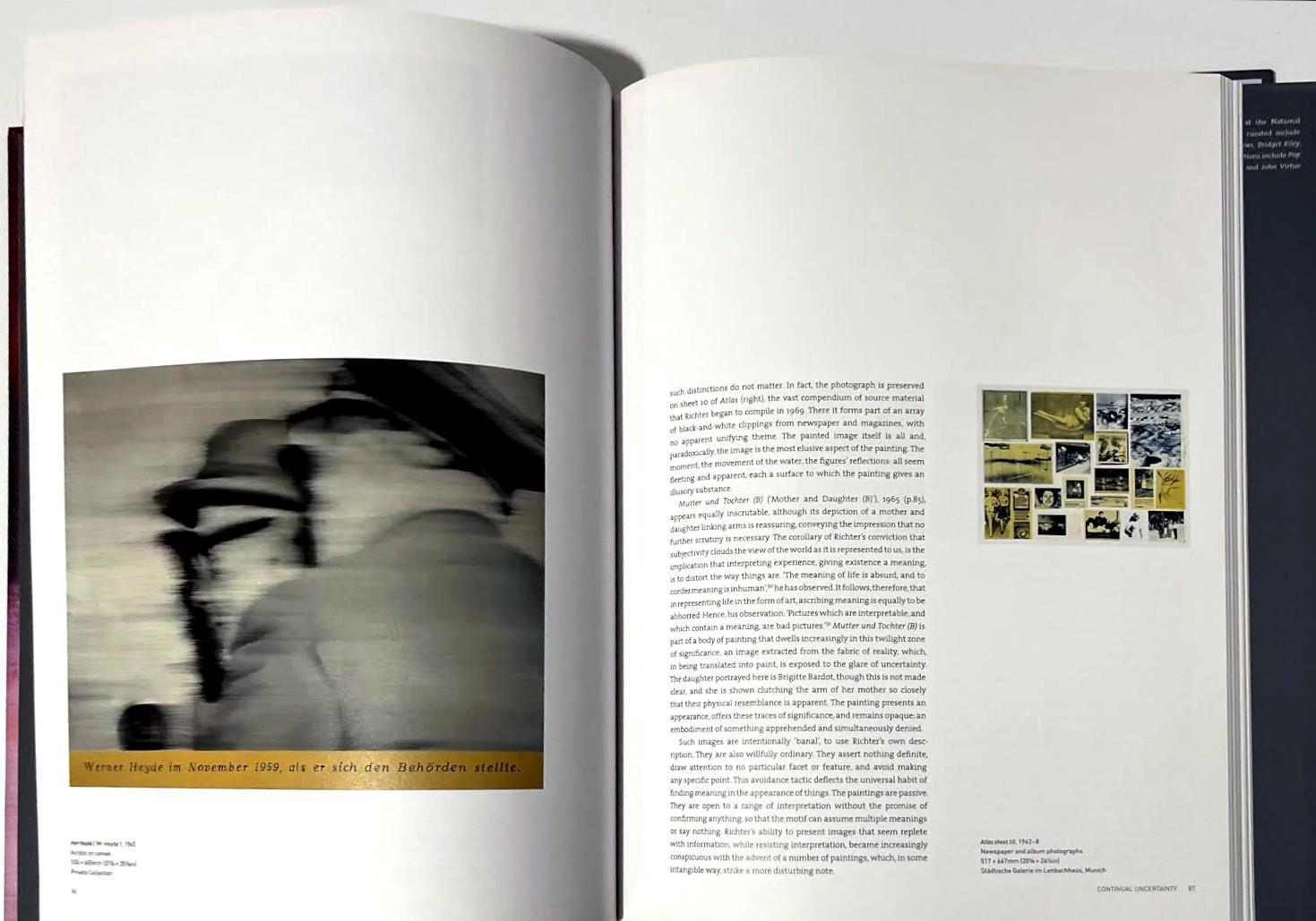 Monograph: GERHARD RICHTER PORTRAITS (official hand signed book - 1 of only 50) For Sale 2