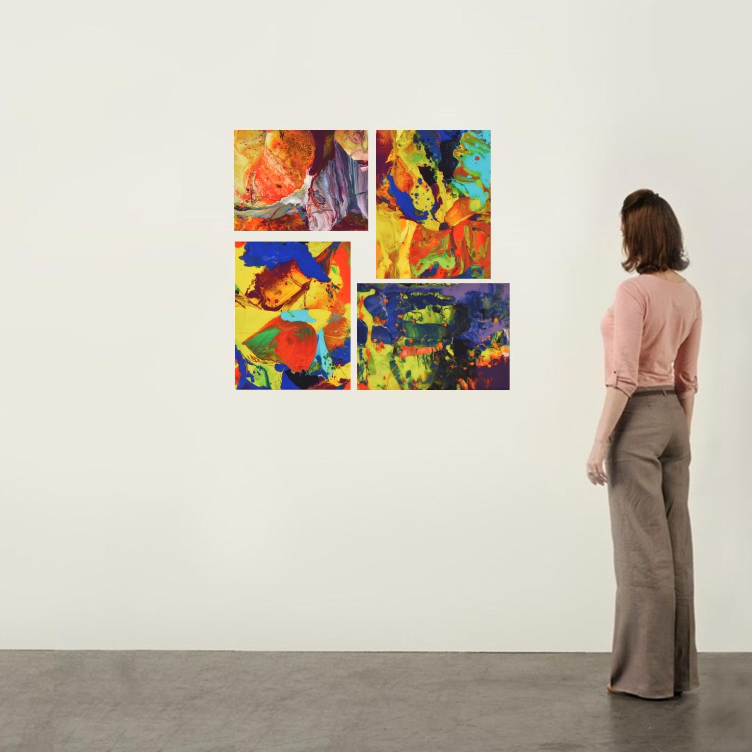 P08-P11 (portfolio) - Richter, Contemporain, 21e siècle, A.I.C., coups de pinceau en vente 2