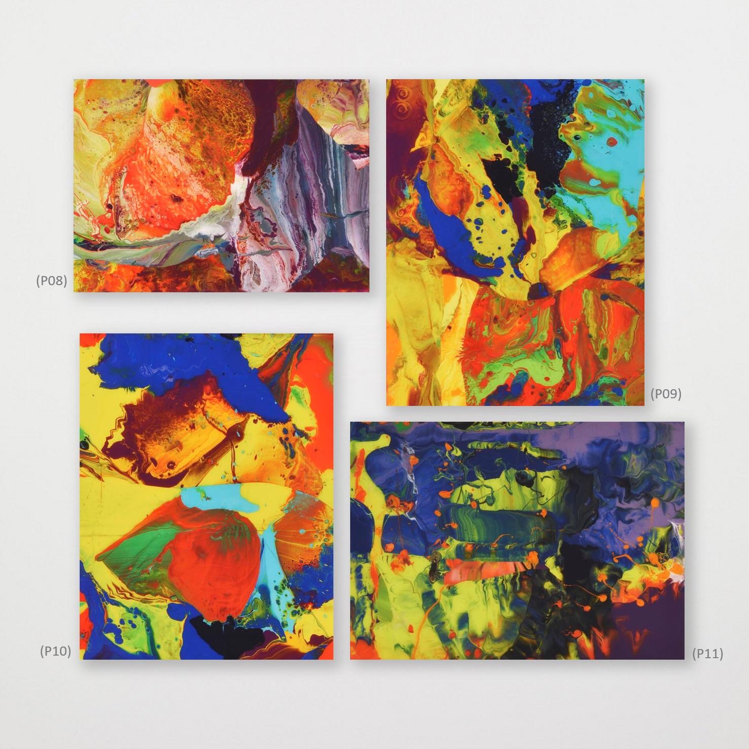 P08-P11 (carpeta) - Richter, Contemporáneo, Siglo XXI, Impresión C, Pinceladas