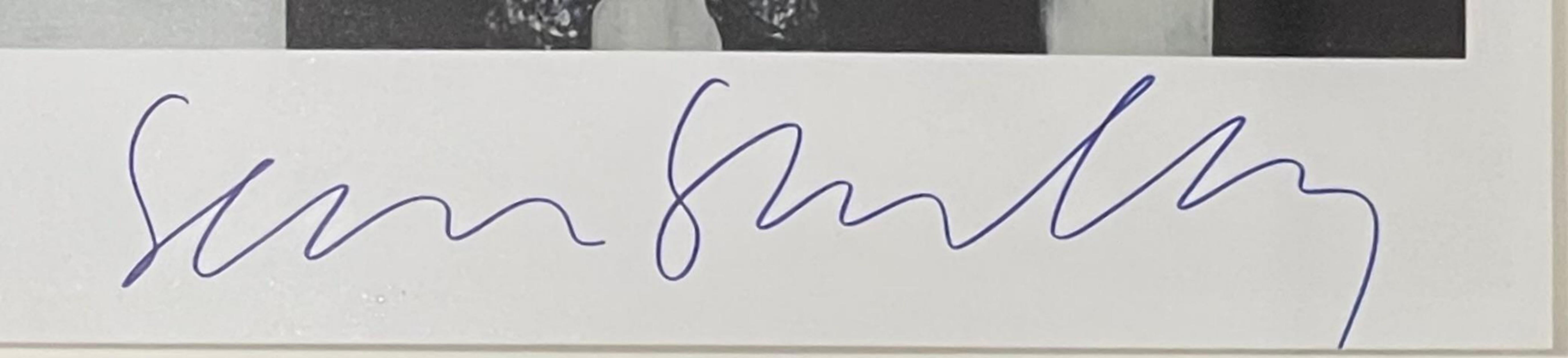 Sekretarin, 1963, (hand signed offset litho postcard by Gerhard Richter), Framed For Sale 1