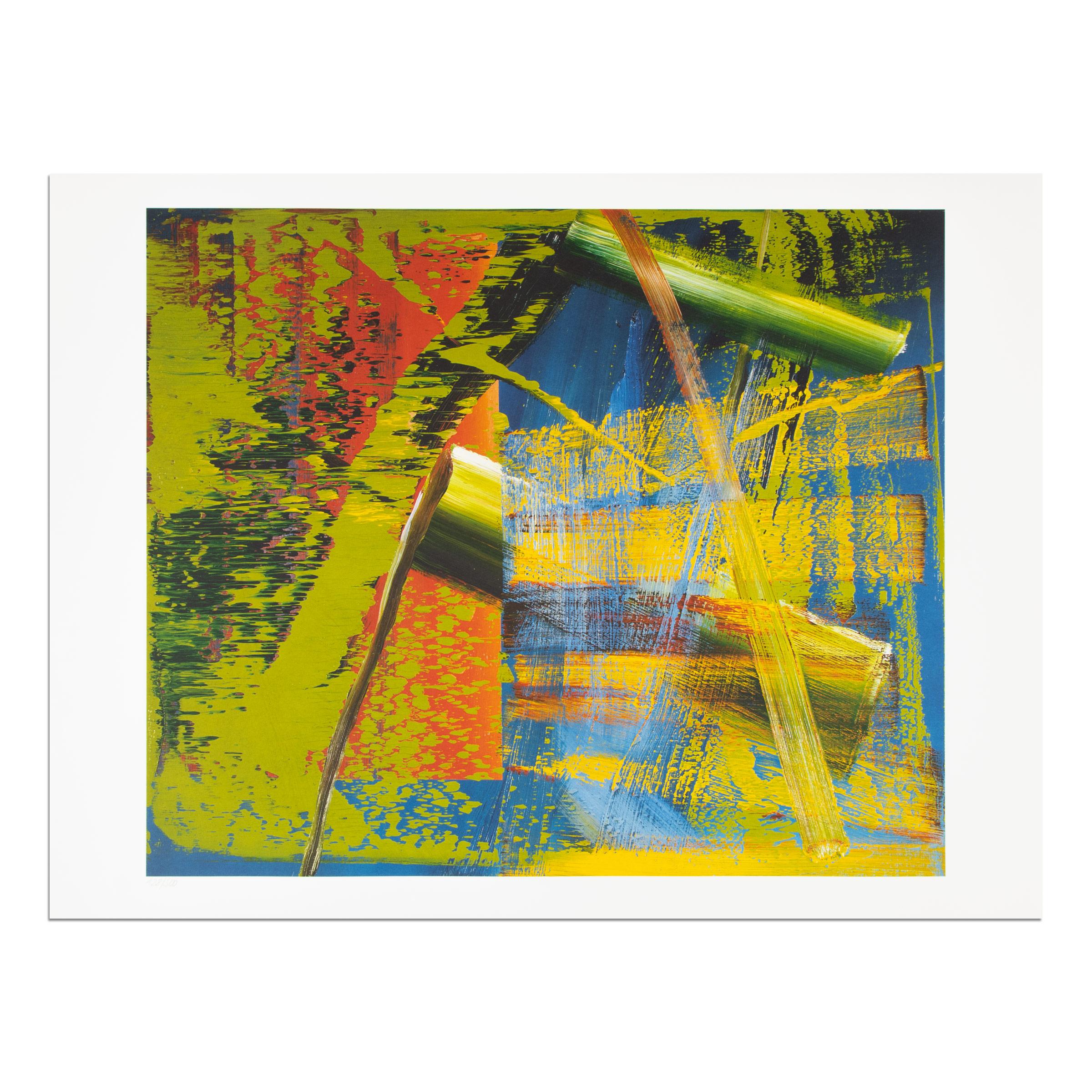 Set of 4 abstract prints, Abstrakte Bilder - Abstract Print by Gerhard Richter