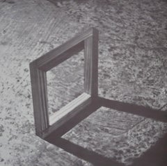 Quadratischer Quadrat mit Schatten, aus: Neun Objekte – Deutscher Realismus