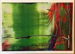 Used Untitled Abstract Picture (Limited edition authorized promotional reproduction)