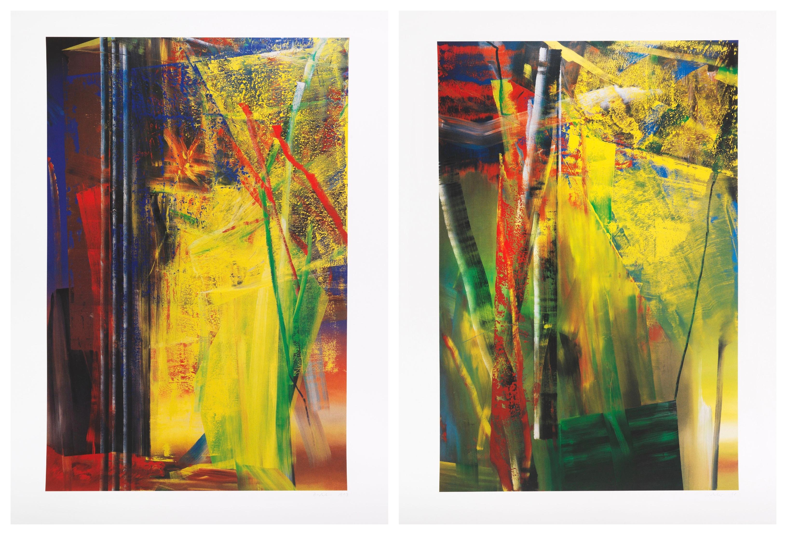 Victoria (I and II) - Print by Gerhard Richter