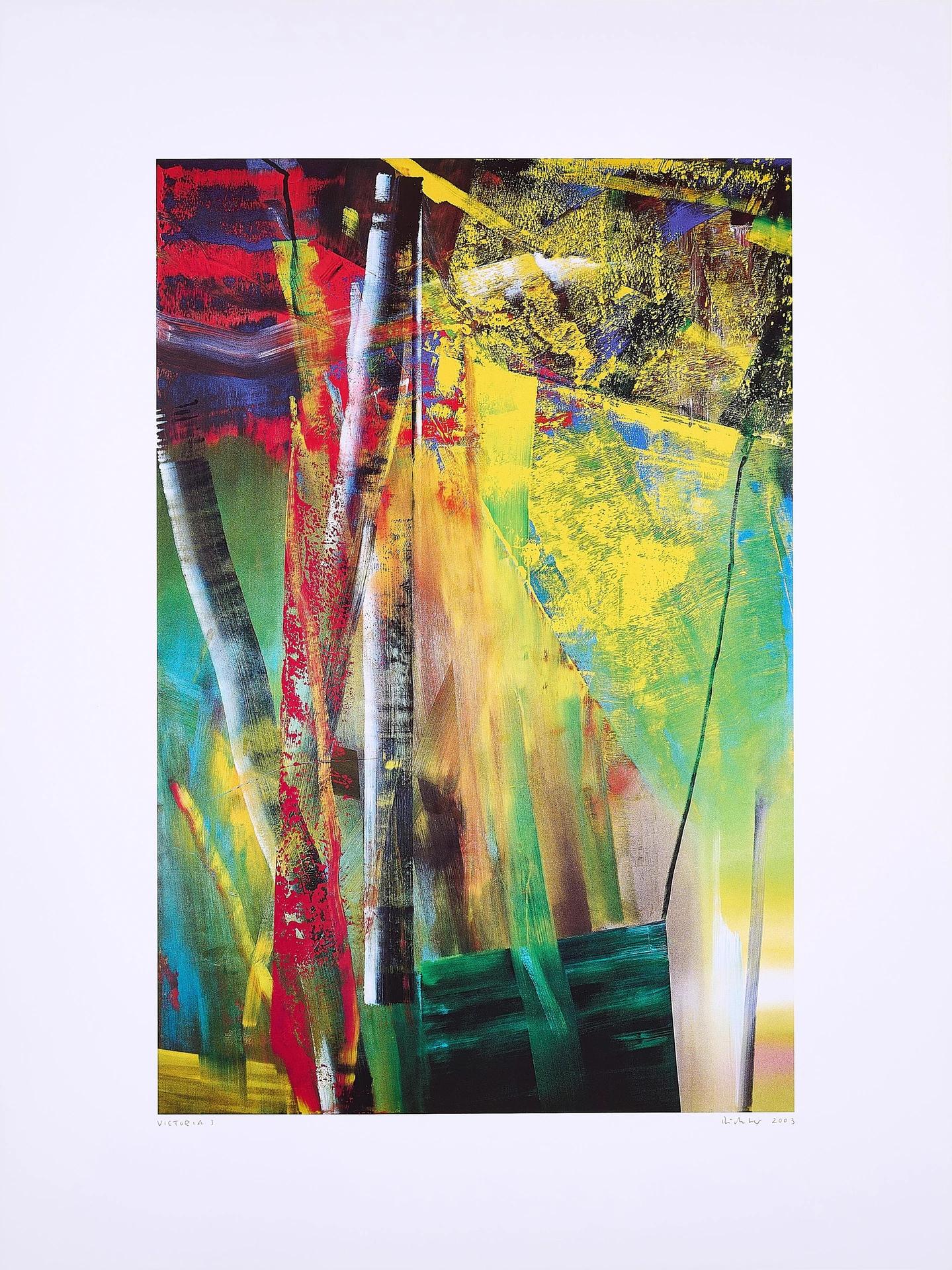 Victoria I 

By Gerhard Richter

Gerhard Richter is a German visual artist celebrated for his diverse and innovative body of work, encompassing photorealistic paintings, abstract compositions, and installations, with a career spanning several
