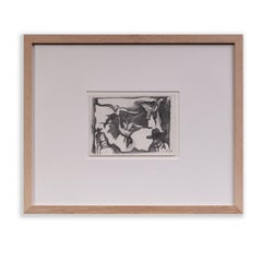 Gerhard Uhlig (1926-2015)  Drawing with graphite pencil, unique “untitled” 1990
