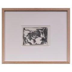 Gerhard Uhlig (1926-2015)  Disegno con matita di grafite, unico "senza titolo" 1990
