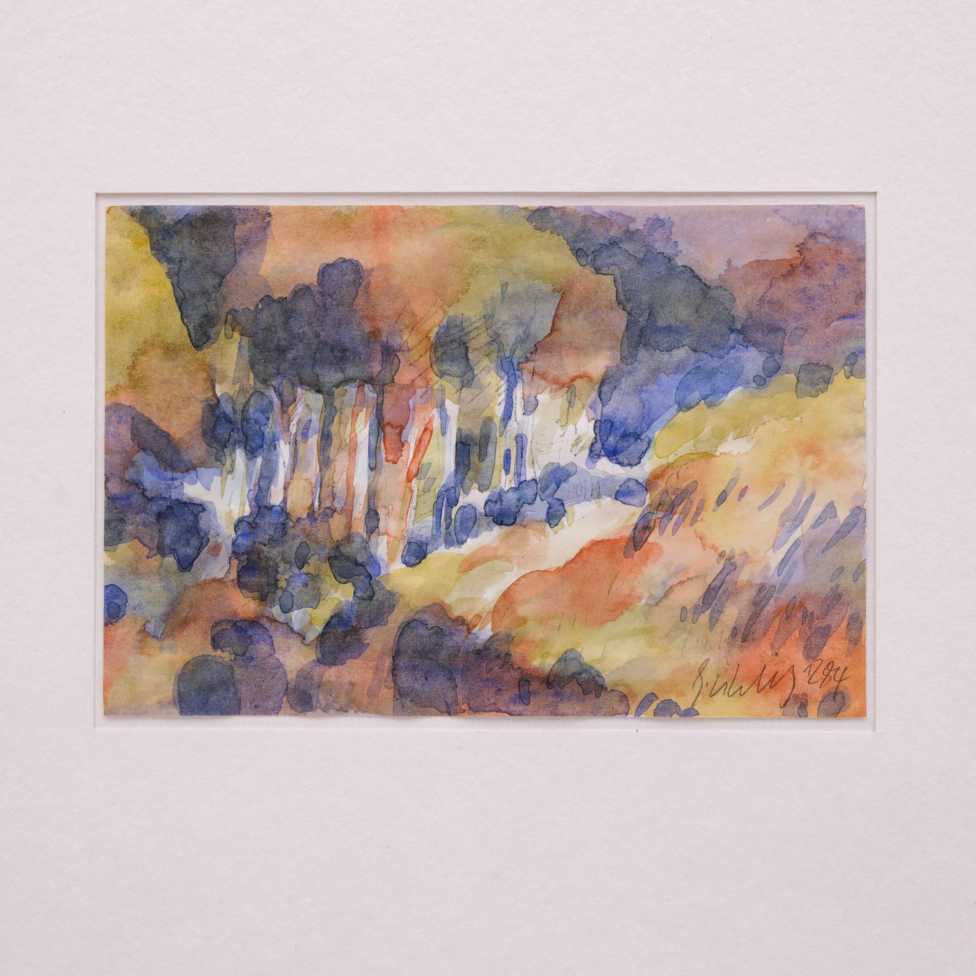 Gerhard Uhlig (1926-2015)

Watercolor “untitled”, created in 1984, signed and dated by hand, framed behind glass

Dimensions:

Frame size: 43 x 34 cm 
Sheet size: 15 x 10 cm



Gerhard Uhlig developed his art out of abstract modernism. Artistic