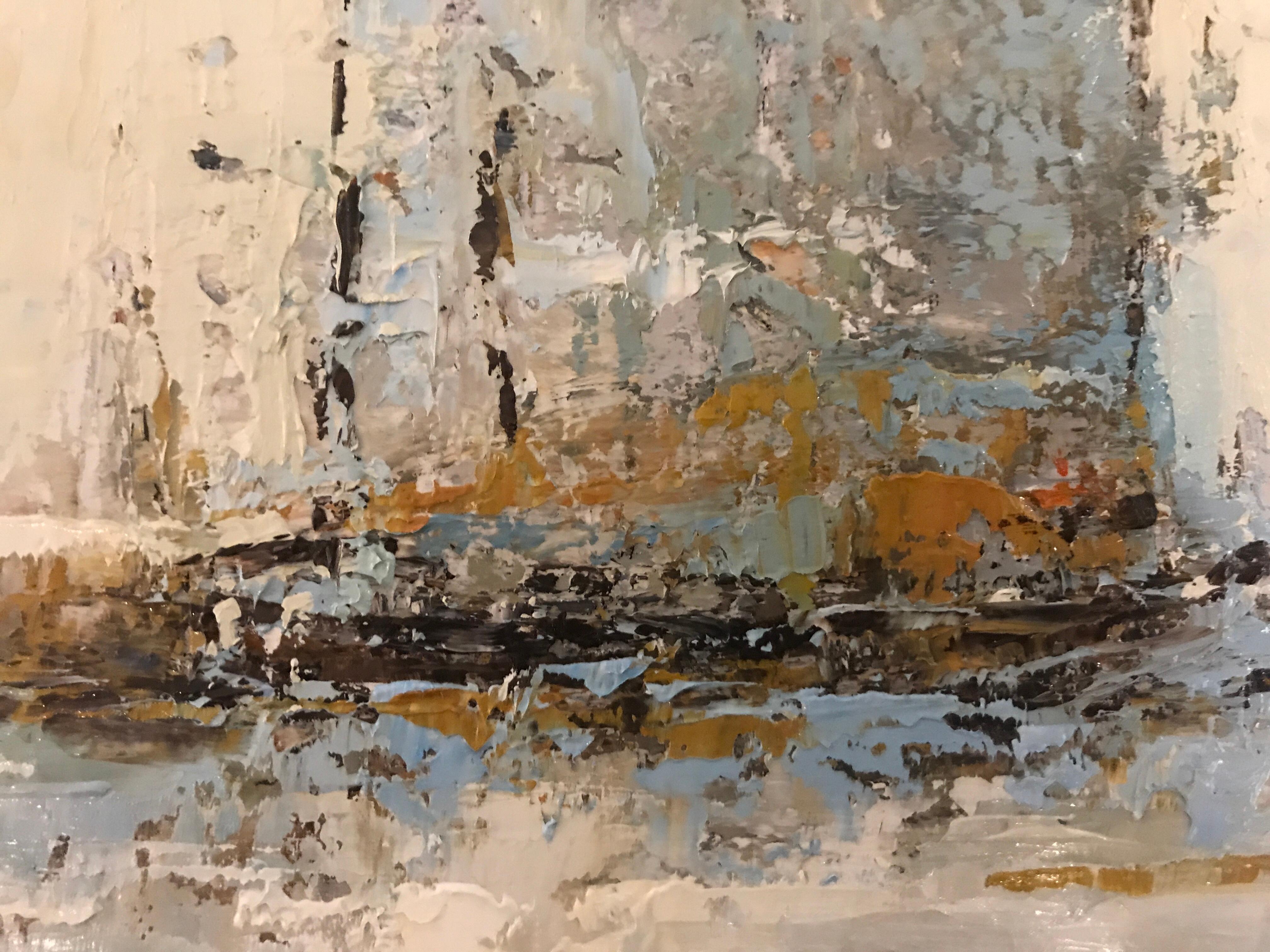 Bloom by Geri Eubanks 2018 Petite Impressionist Still Life Oil on Canvas 3