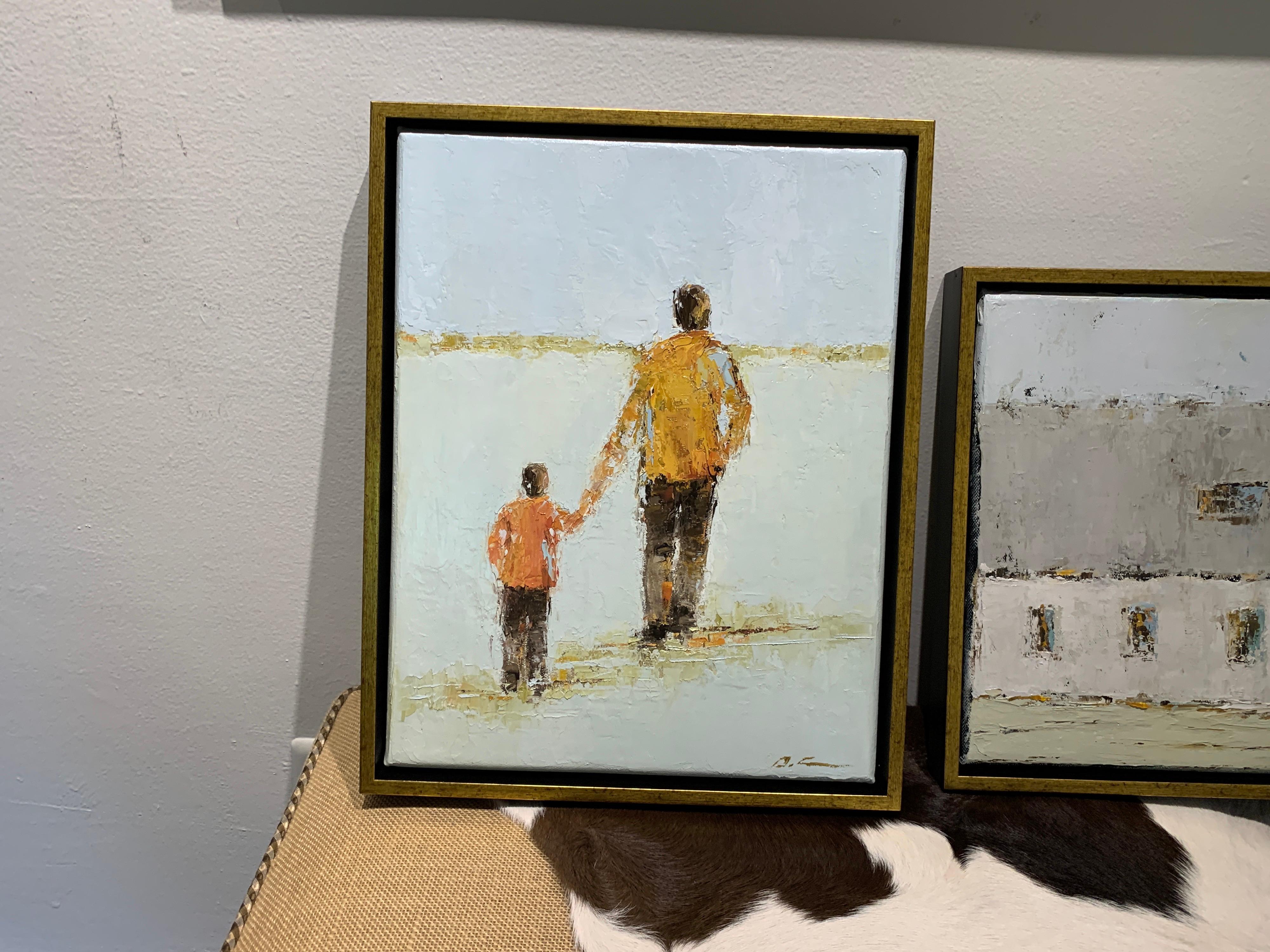 father son painting