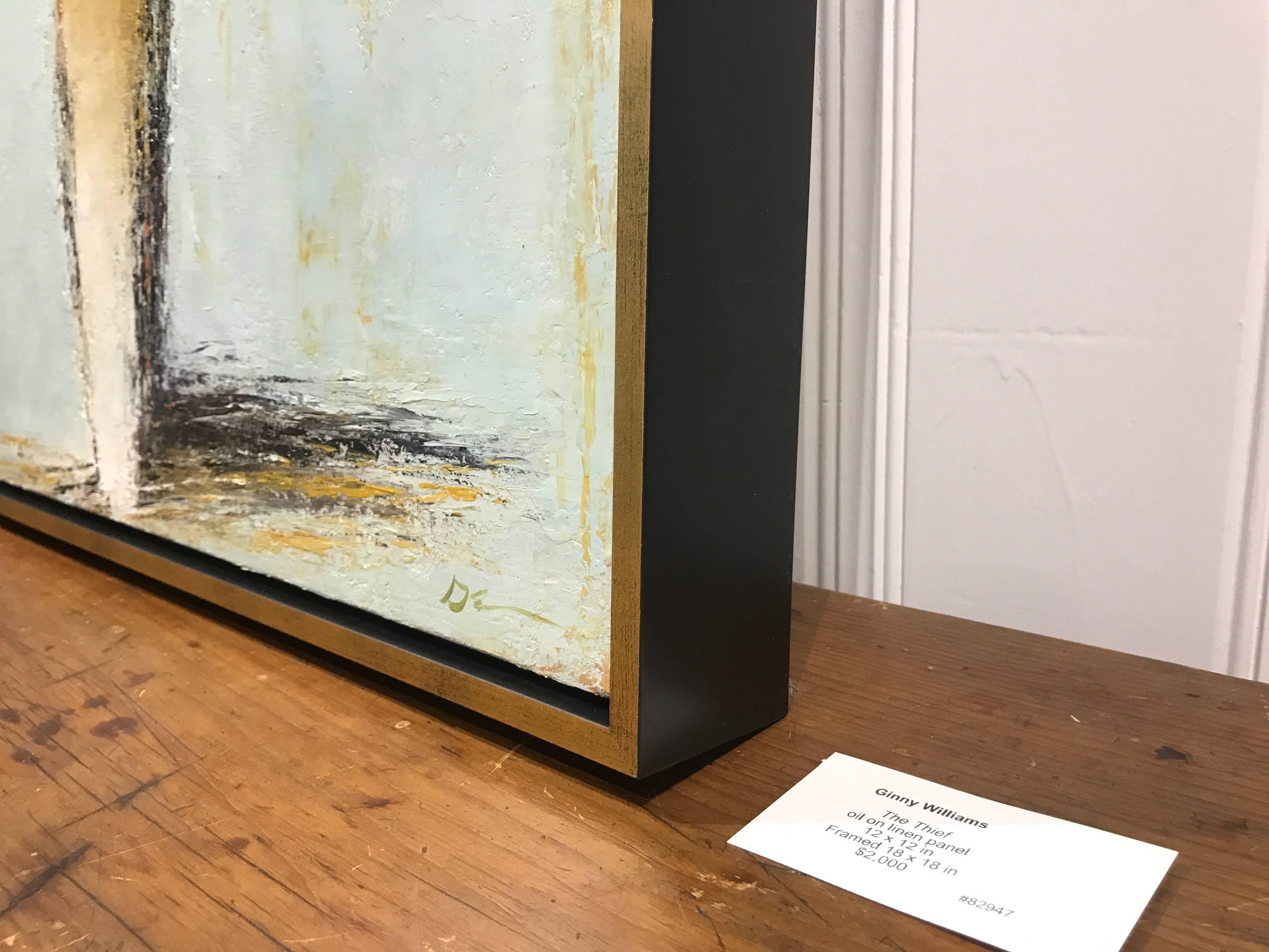 Geri Eubanks, Jacqueline, 2018 Framed Impressionist Oil on Canvas Painting 4