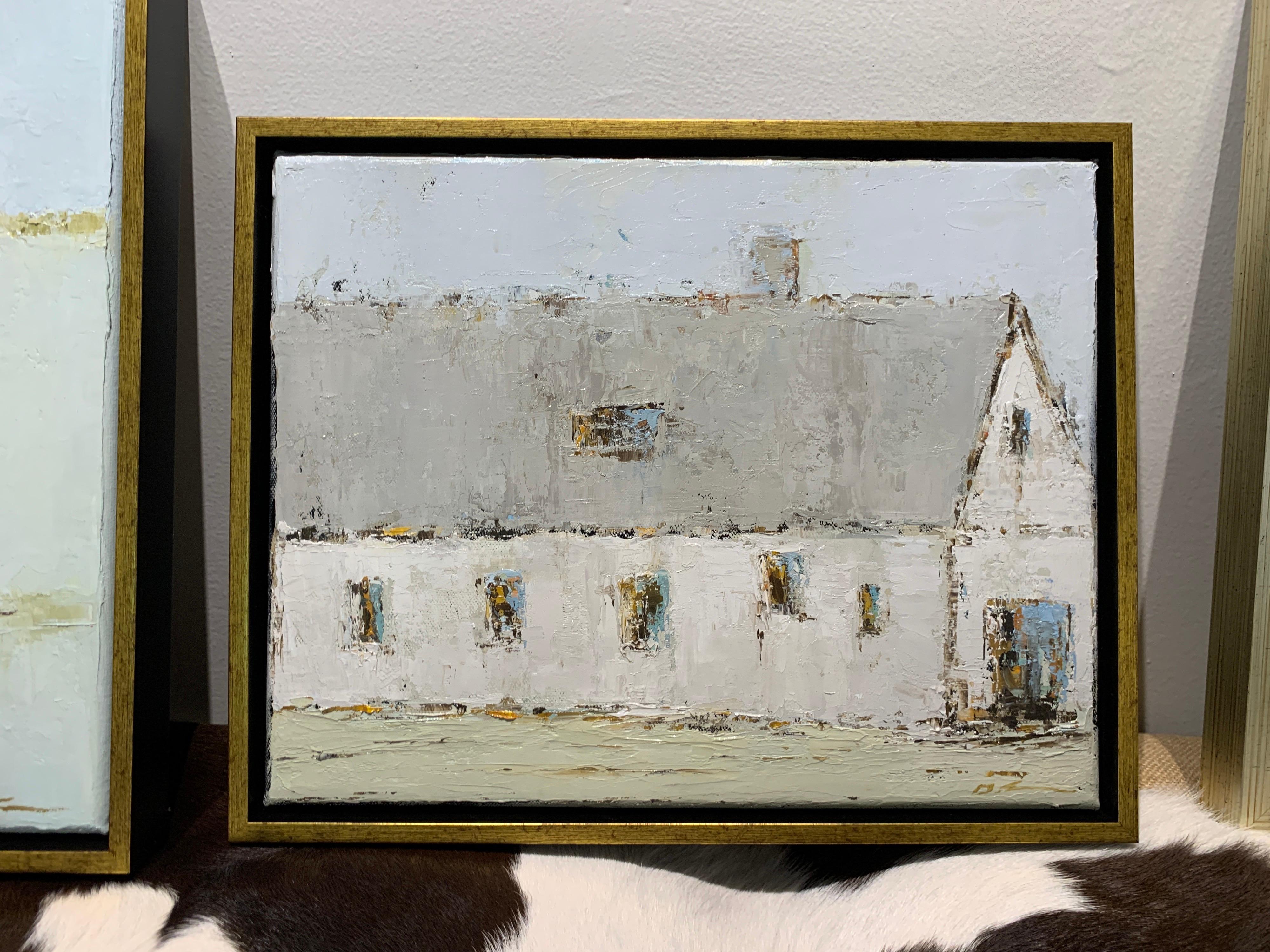 Old Barn III by Geri Eubanks, Horizontal Impressionist Framed Painting 1